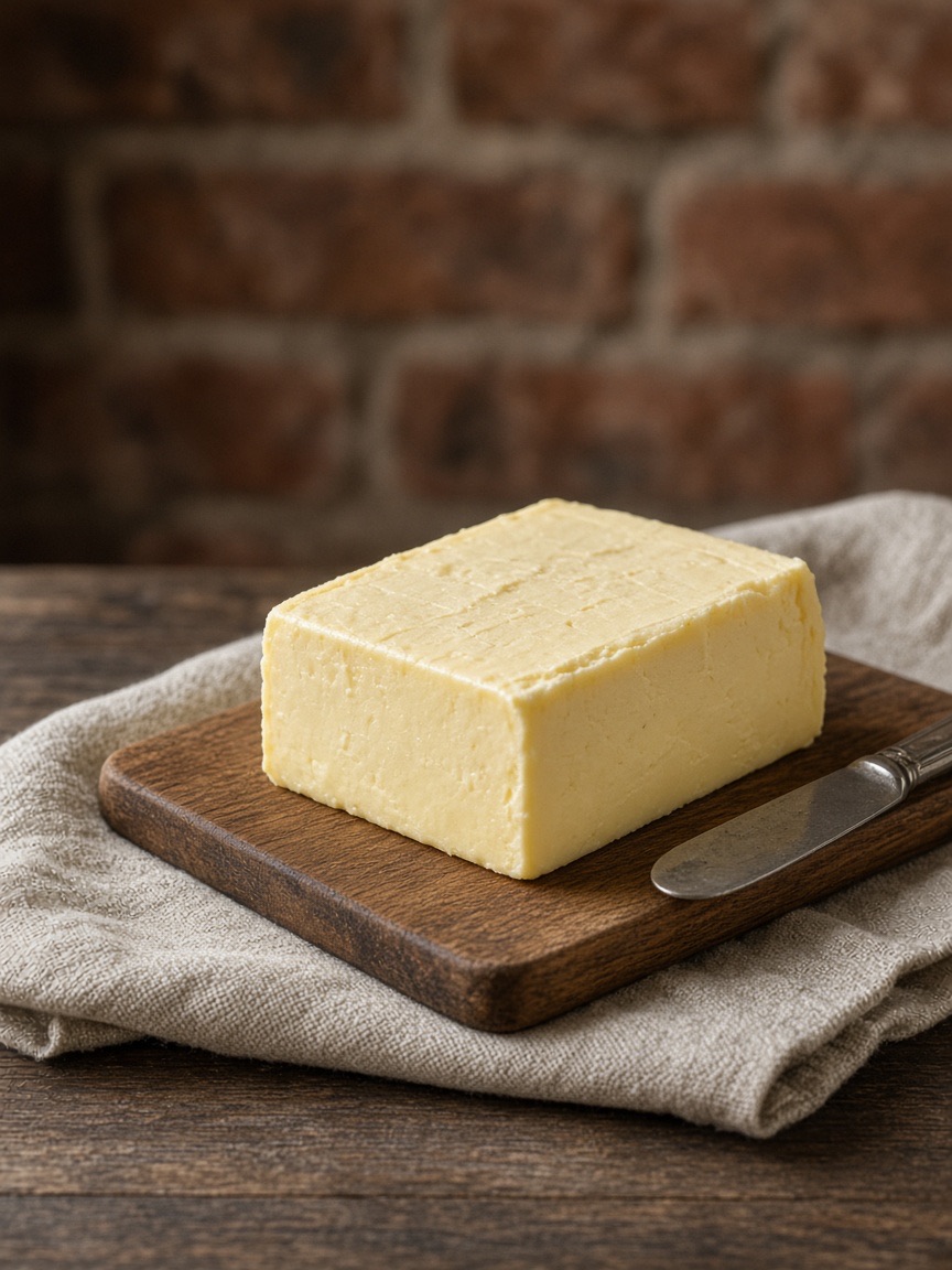 Butter, board